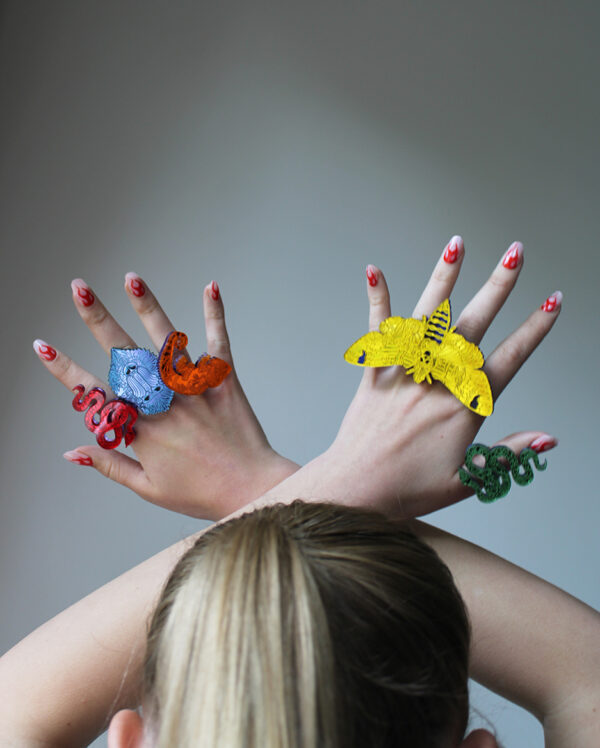 Rijkje slang ring. - Afbeelding 2