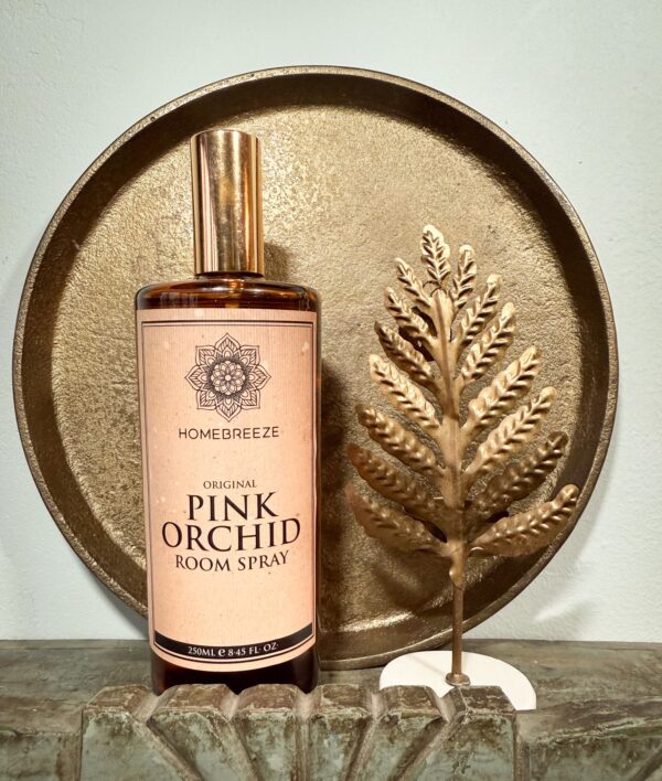 Pink orchid roomspray.