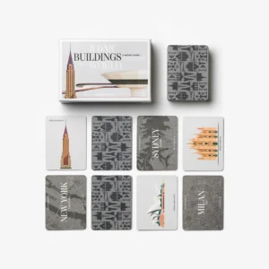 Iconic buildings memorie spel.